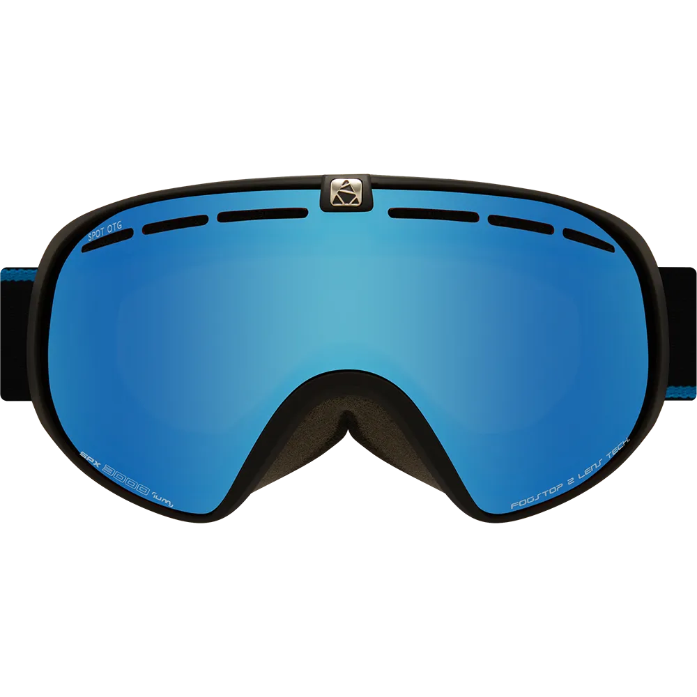 Cairn Sport Spot OTG SPX3 skidglasögon black blue mirror