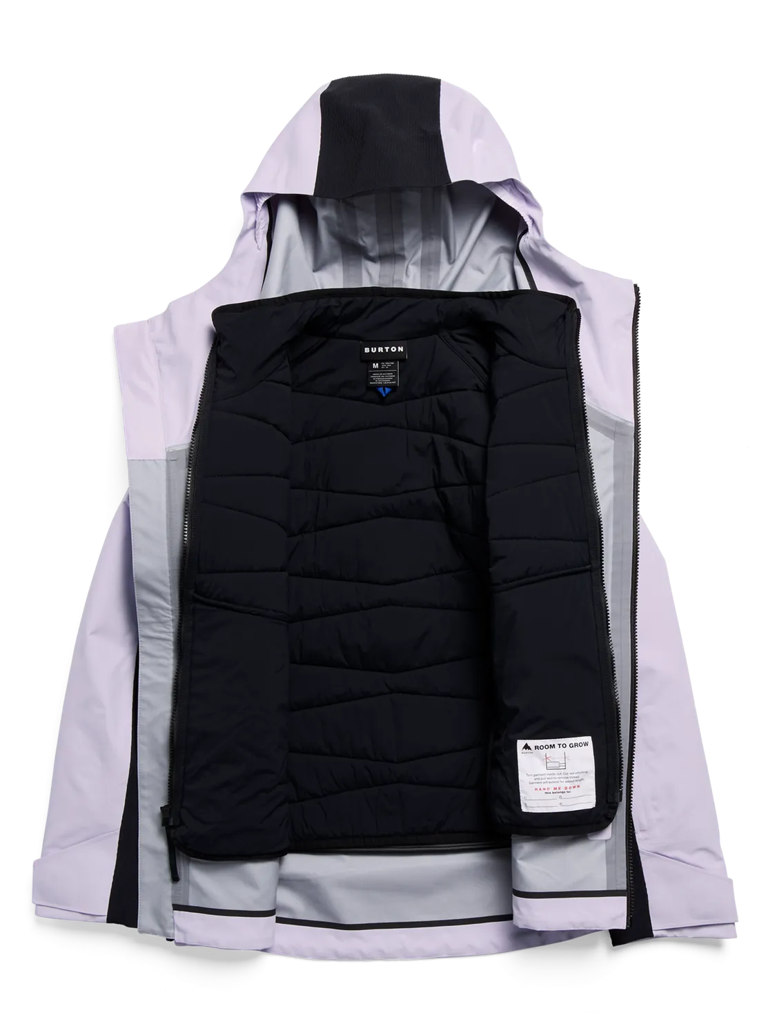 Burton Outbeam 3L Jacket System skaljacka barn lila 3-lagers