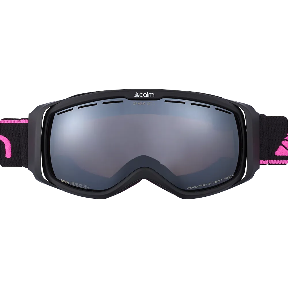 Cairn Sport Spark OTG skidglasögon Matte Black Junior
