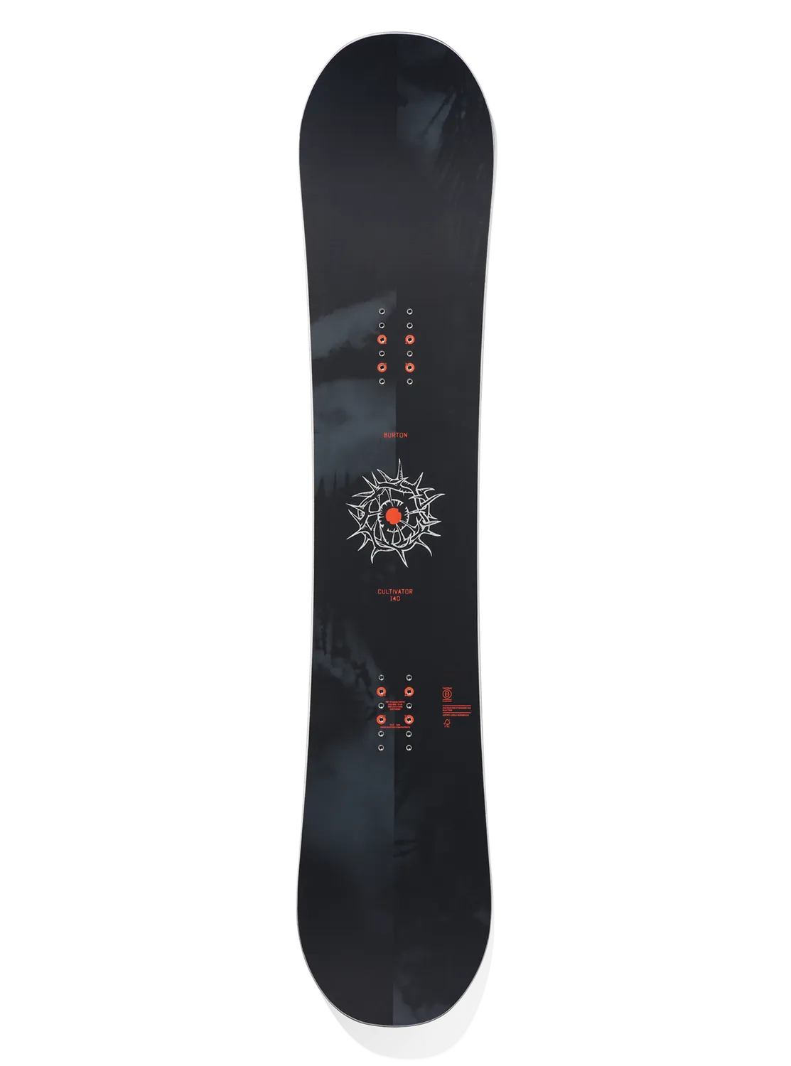 Burton Cultivator snowboard flat top twin mjuk 155 utveckling