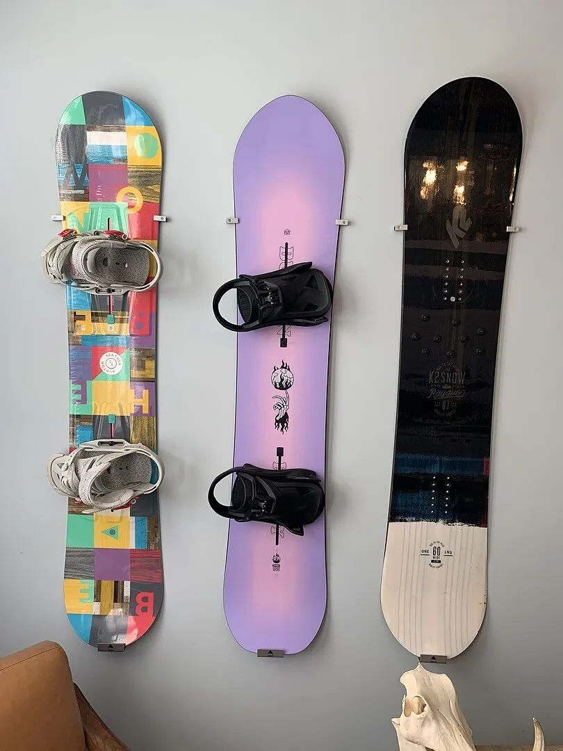 Burton Collector's Edition snowboardfäste Silver vägg
