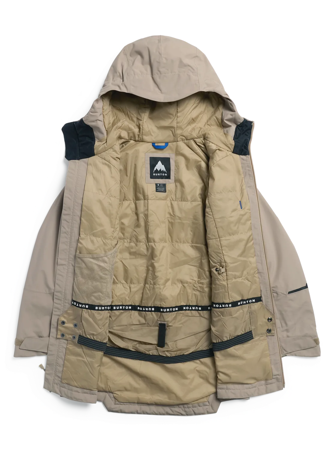 Burton Reserve 2L Insulated jacka dam True Black varm