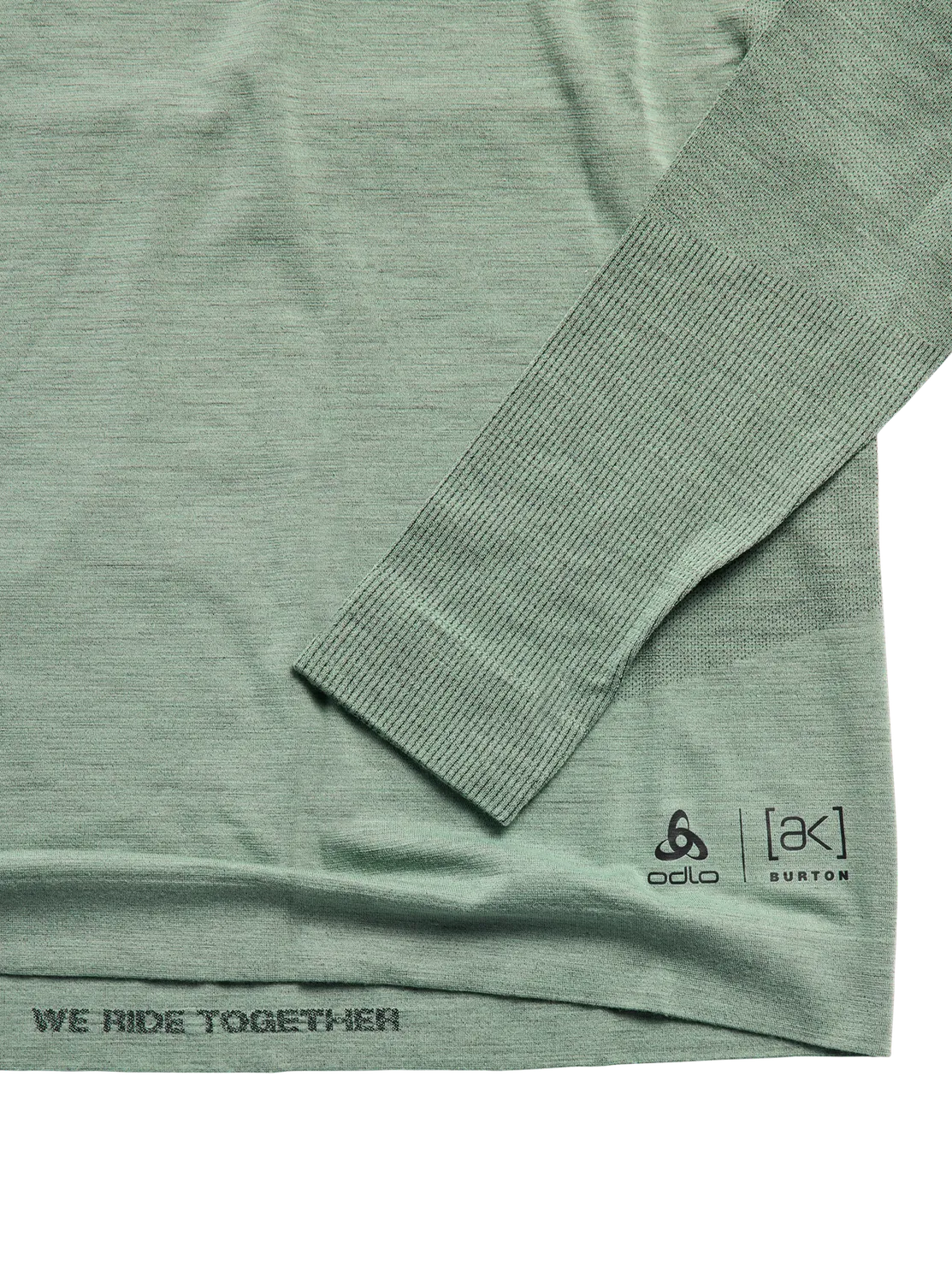 Burton [ak] Slokar underställströja Hedge Green merino