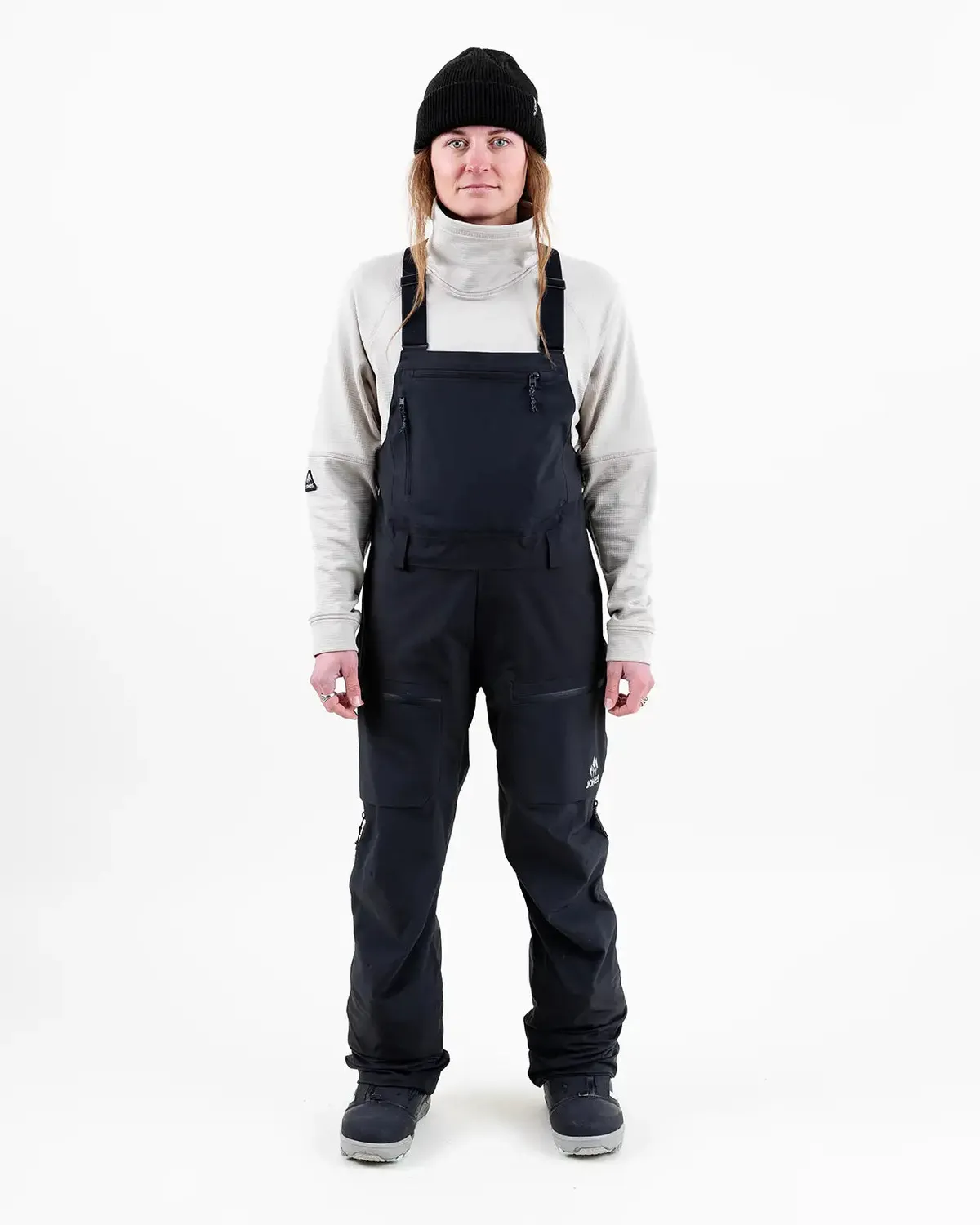 Jones MTN Surf Recycled hängselbyxor dam Deep Coral