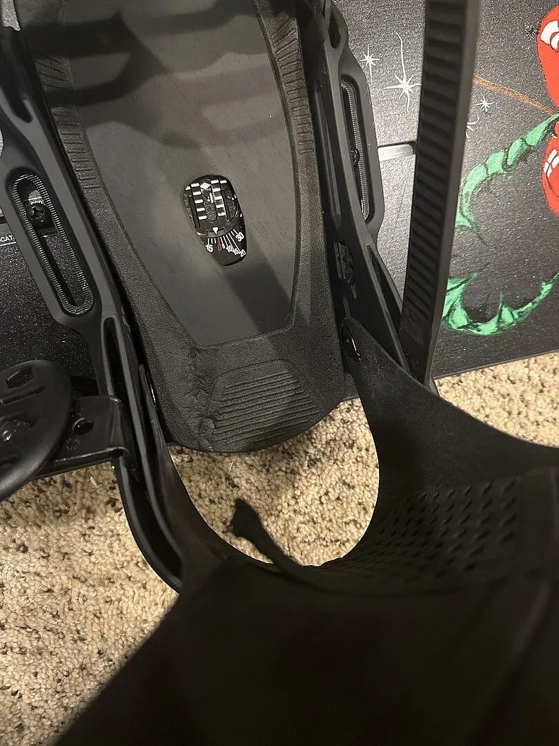 Burton X EST snowboardbindning svart M styv