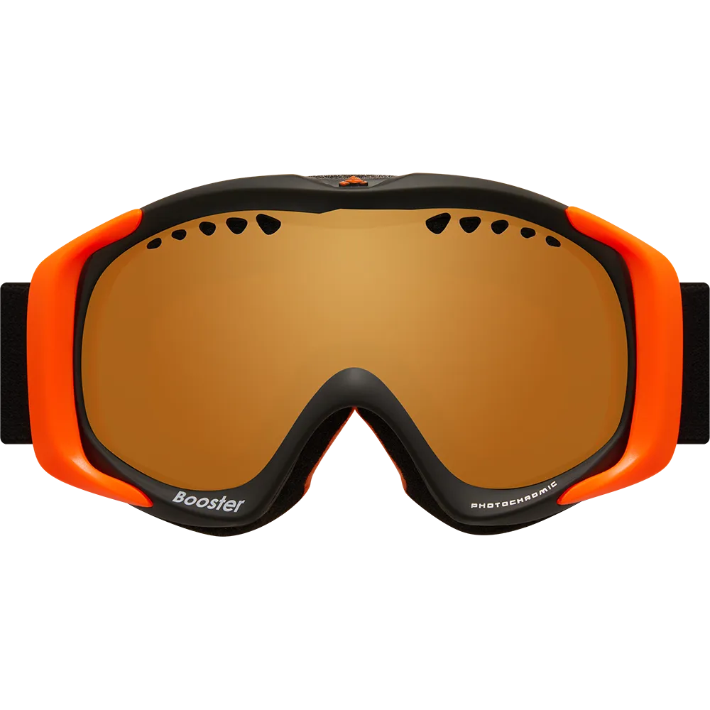 Cairn Booster SPX skidglasögon junior black orange fotokromatiska