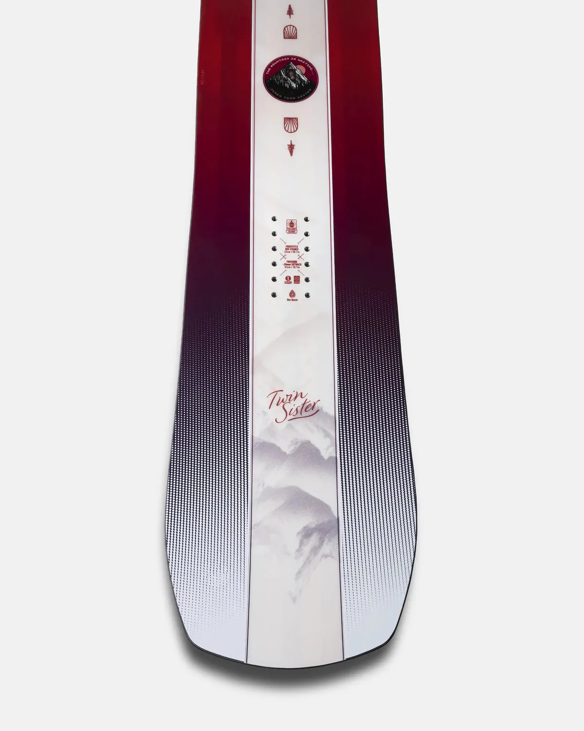 Jones Twin Sister snowboard dam allmountain medium flex