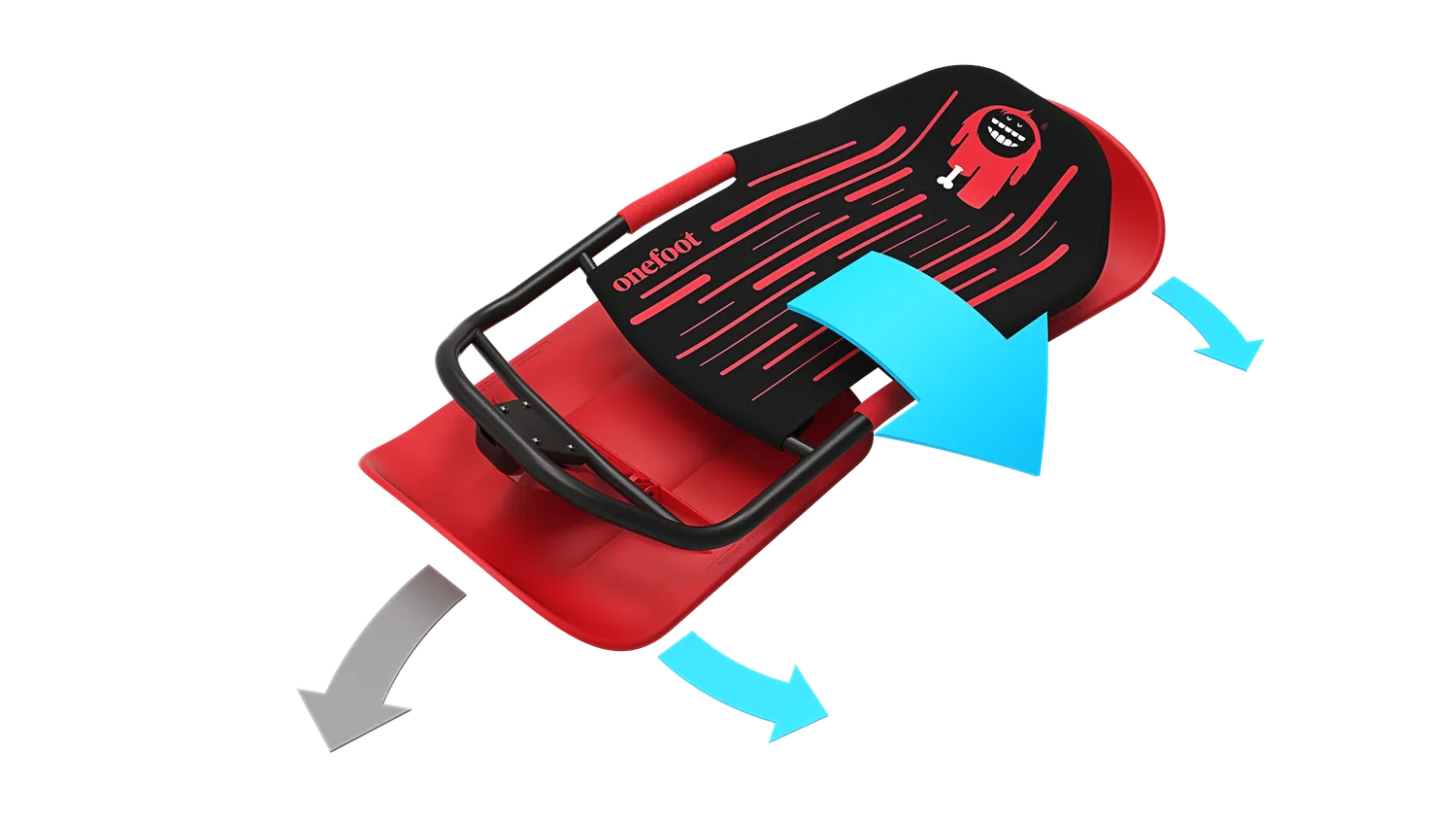 OneFoot Snowbob styrpulka TURNFLEX 90 kg