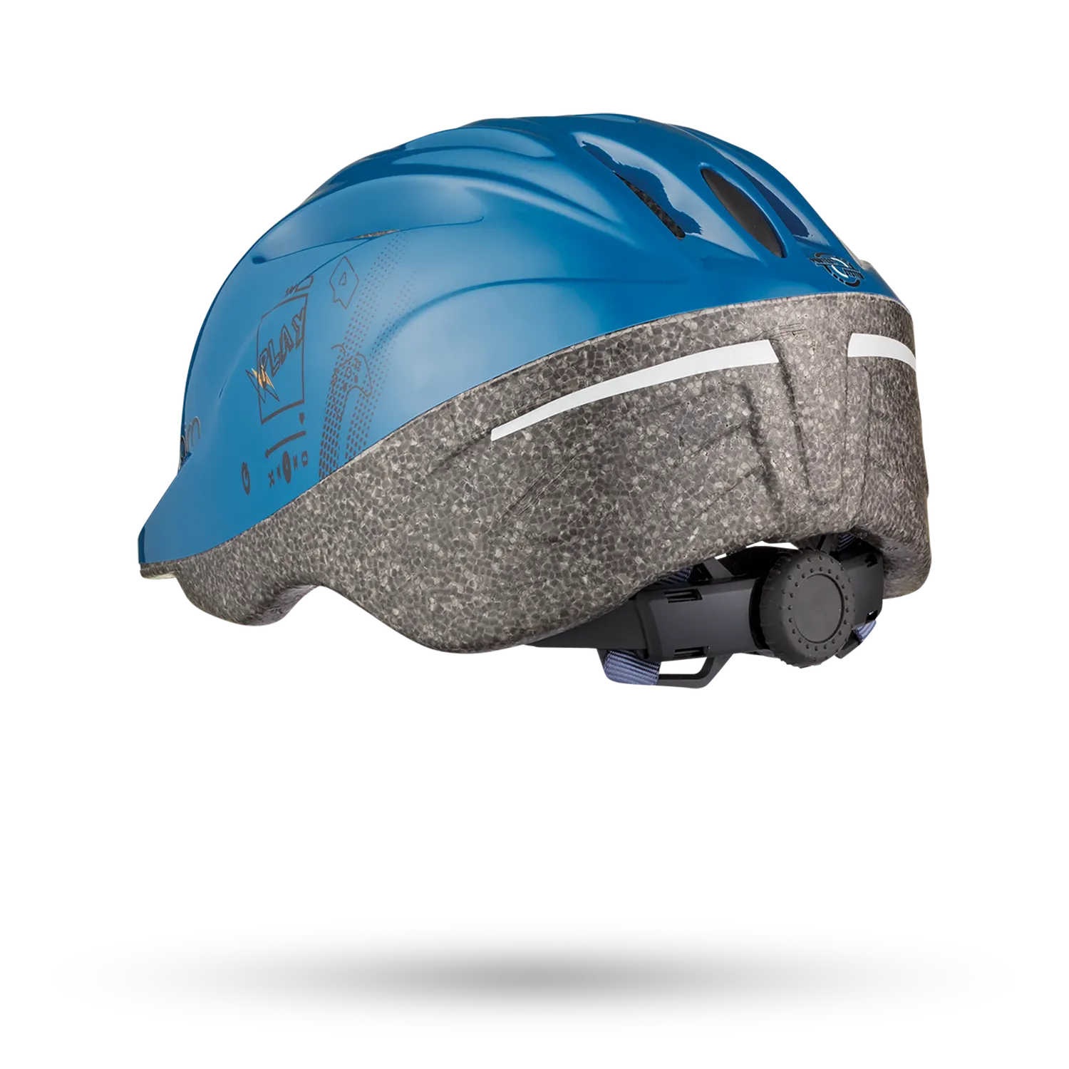 Cairn Sunny Shiny Vintage Blue cykelhjälm XS barn