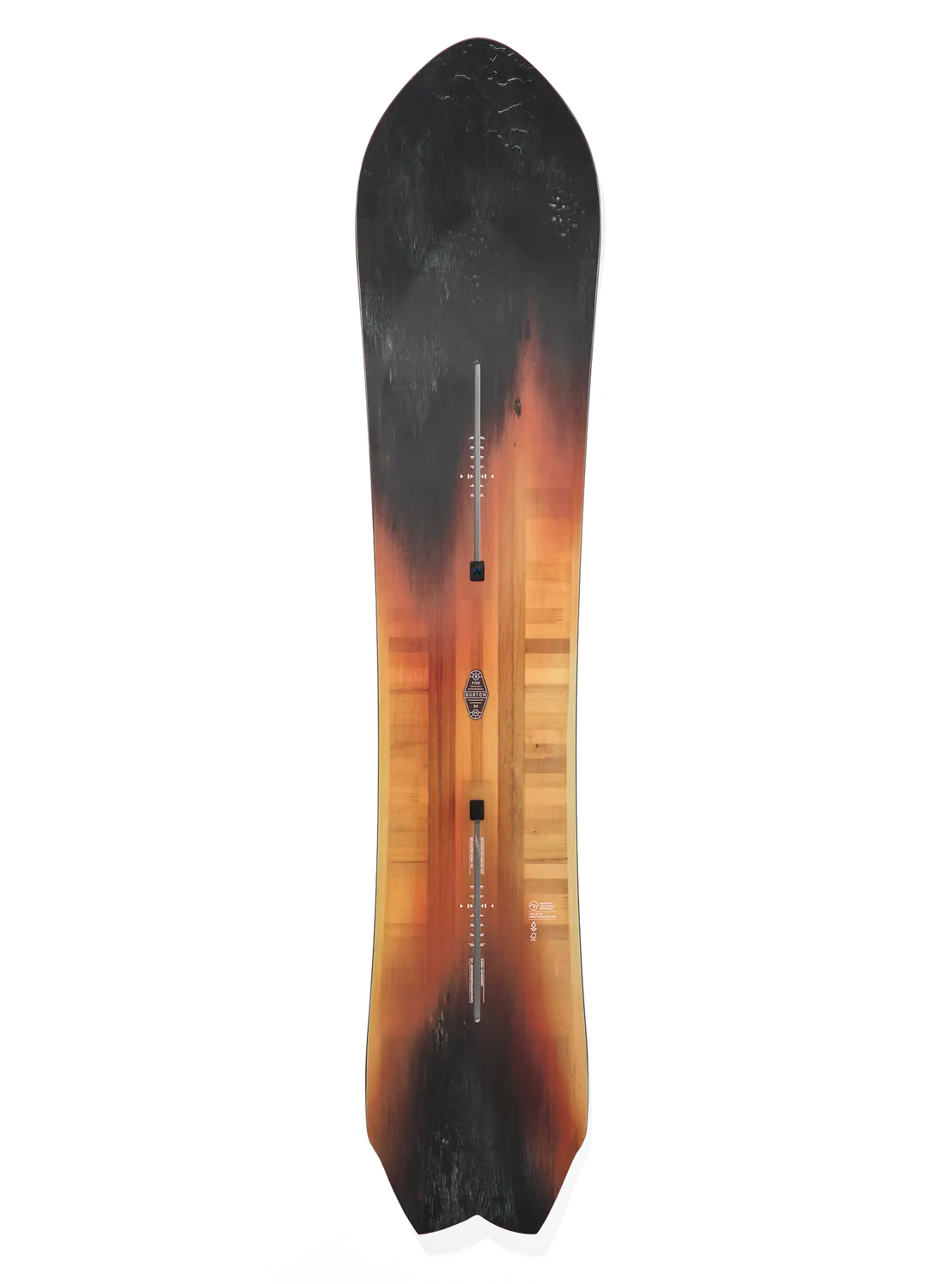 Burton 3D Fish Directional Flat Top snowboard 156