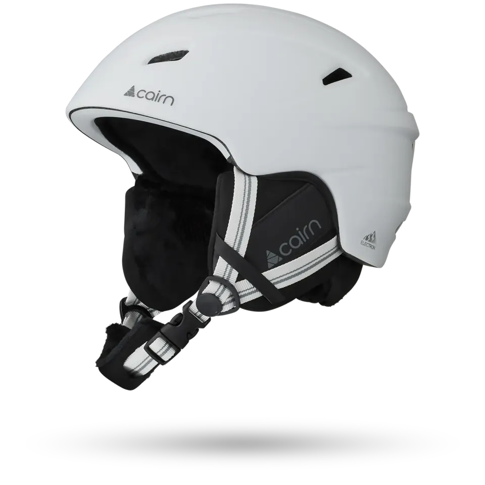 Cairn Sport Electron Mat White hjälm – lätt skidhjälm