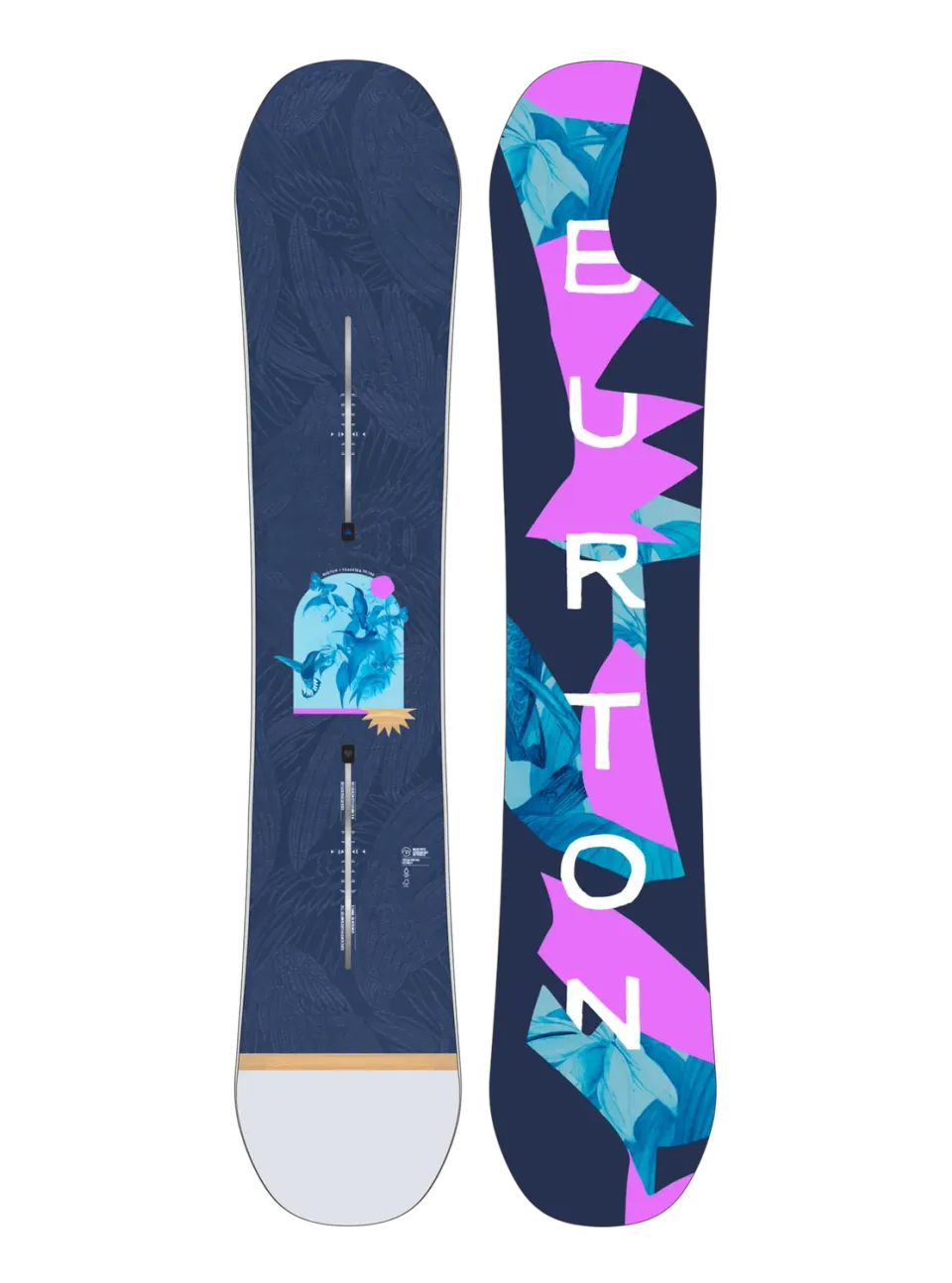 Burton Yeasayer Flying V snowboard dam 148 Graphic