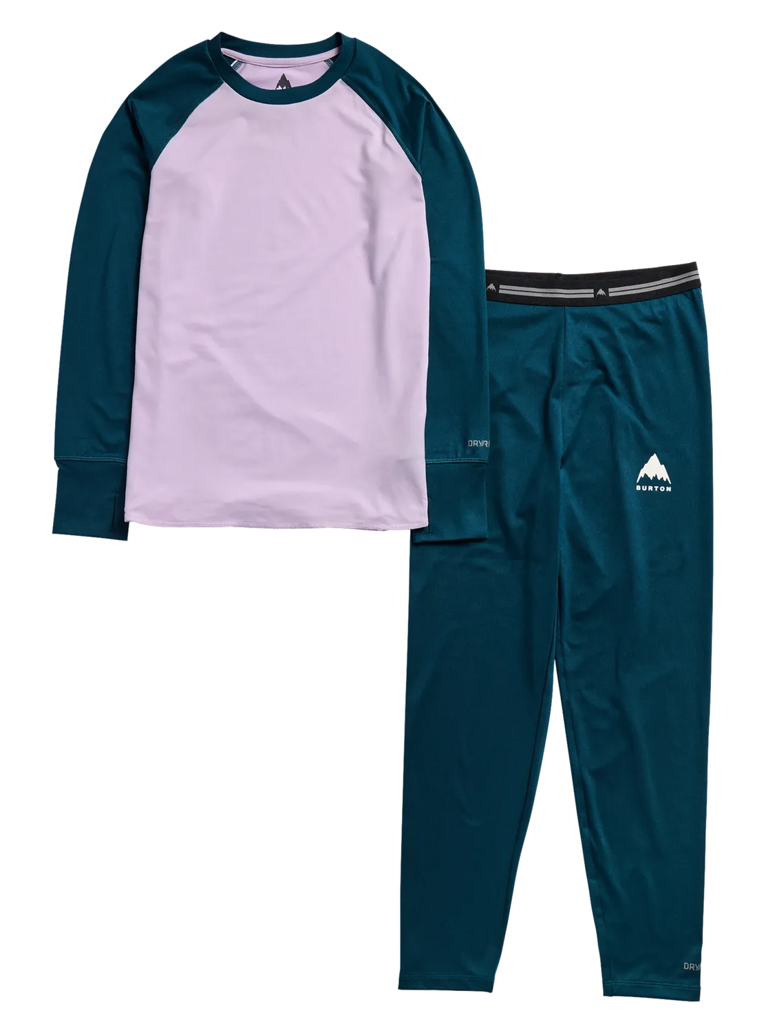 Burton Midweight underställsset Atlantic Teal barn