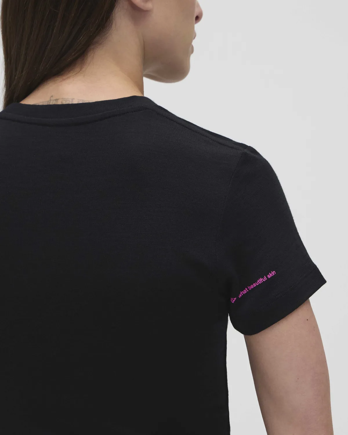 Black Crows Merino t-shirt dam svart kortärm