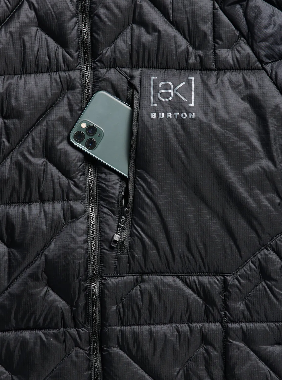 Burton [ak] Baker Hooded dunjacka True Black dun