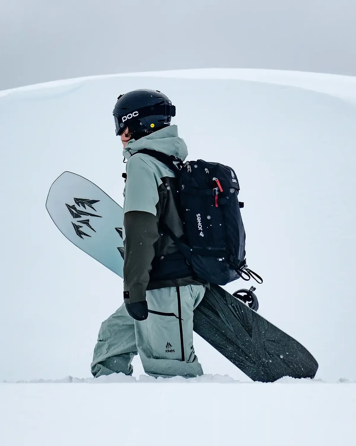 Jones Deeper GORE-TEX Jacka Dam Grön Isolerad