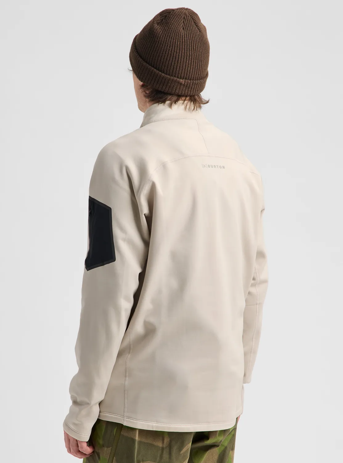 Burton [ak] Baker Stretch Full-Zip fleece True Black mellanlager