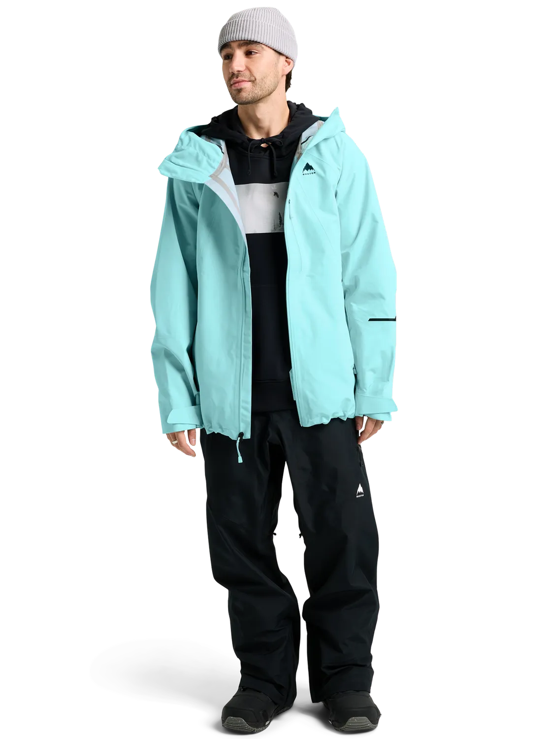 Burton Reserve 3L skaljacka Light Teal vattentät 20k