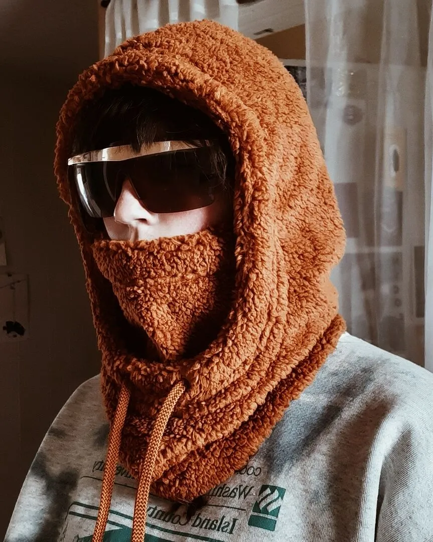 Burton Lynx Hood huva True Black mjuk fleece