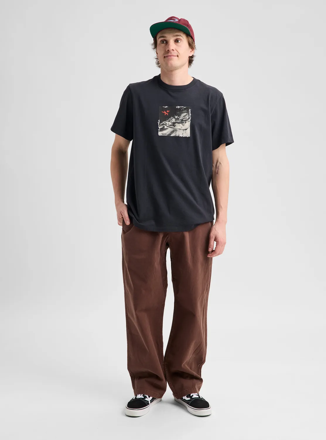 Burton Rider 27 t-shirt true black kortärmad