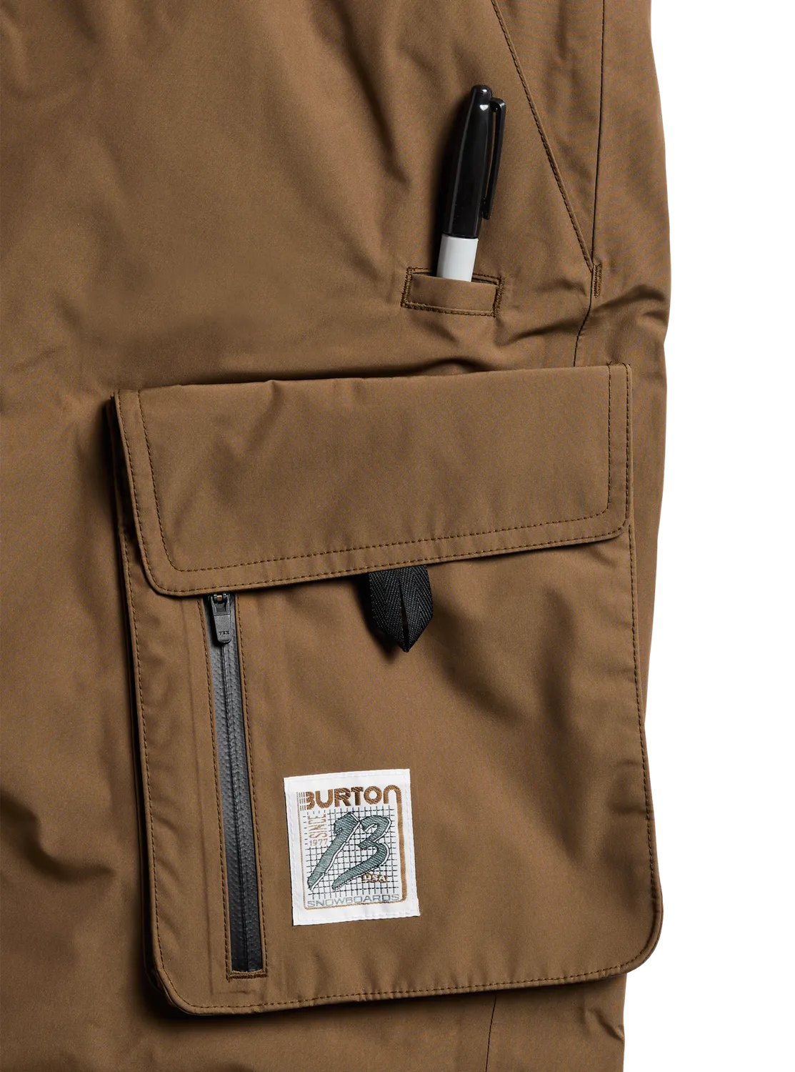 Burton 2L Baggy Cargo snowboardbyxor herr True Black 20K