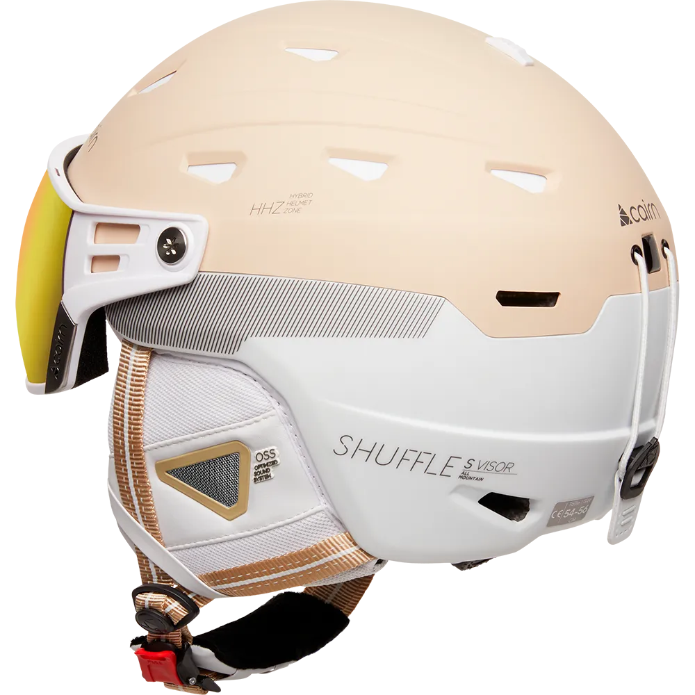 Cairn Xplorer Visor skidhjälm Evolight NXT White Cream