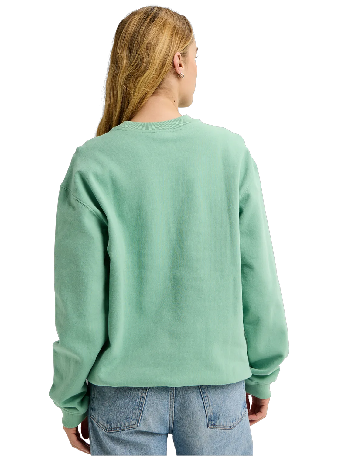 Burton BRTN Crew Sweatshirt Forest Moss ekologisk bomull