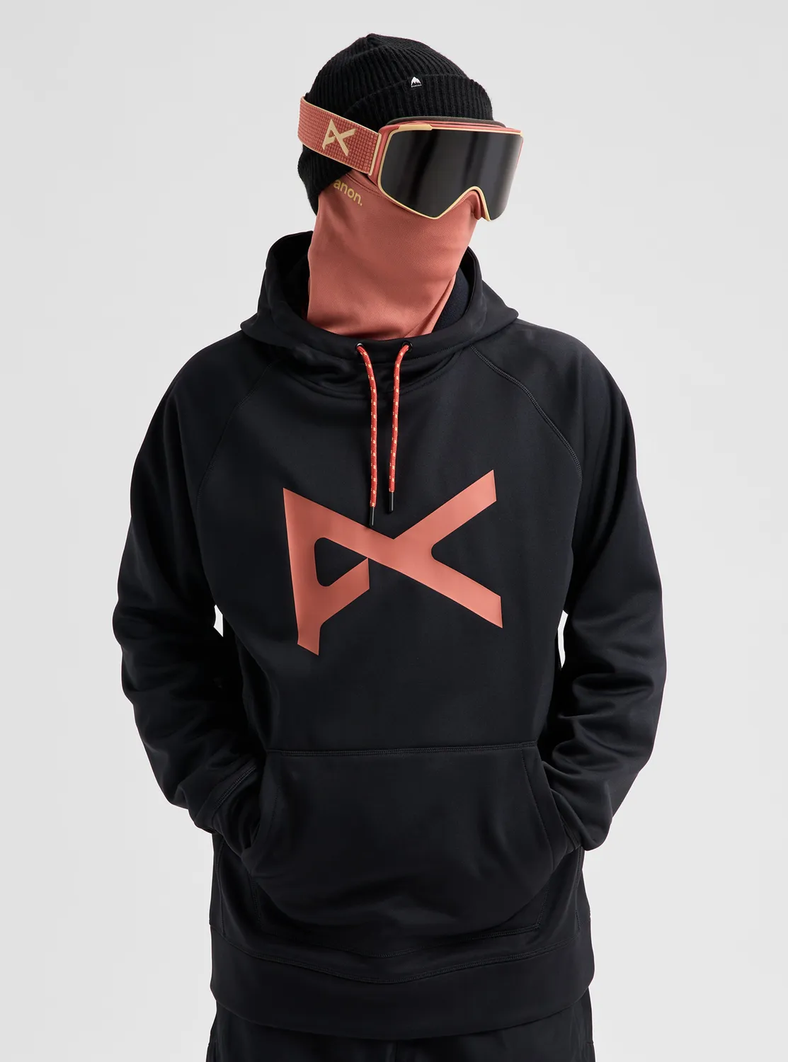 Burton Anon MFI Pullover hoodie Terracotta