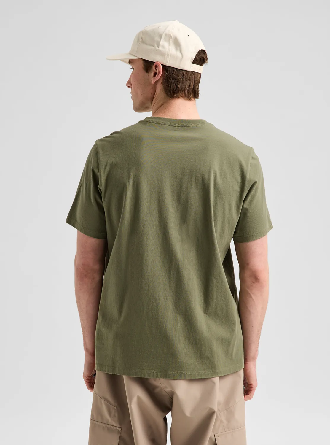 Burton Classic Mountain t-shirt geranium red mjuk