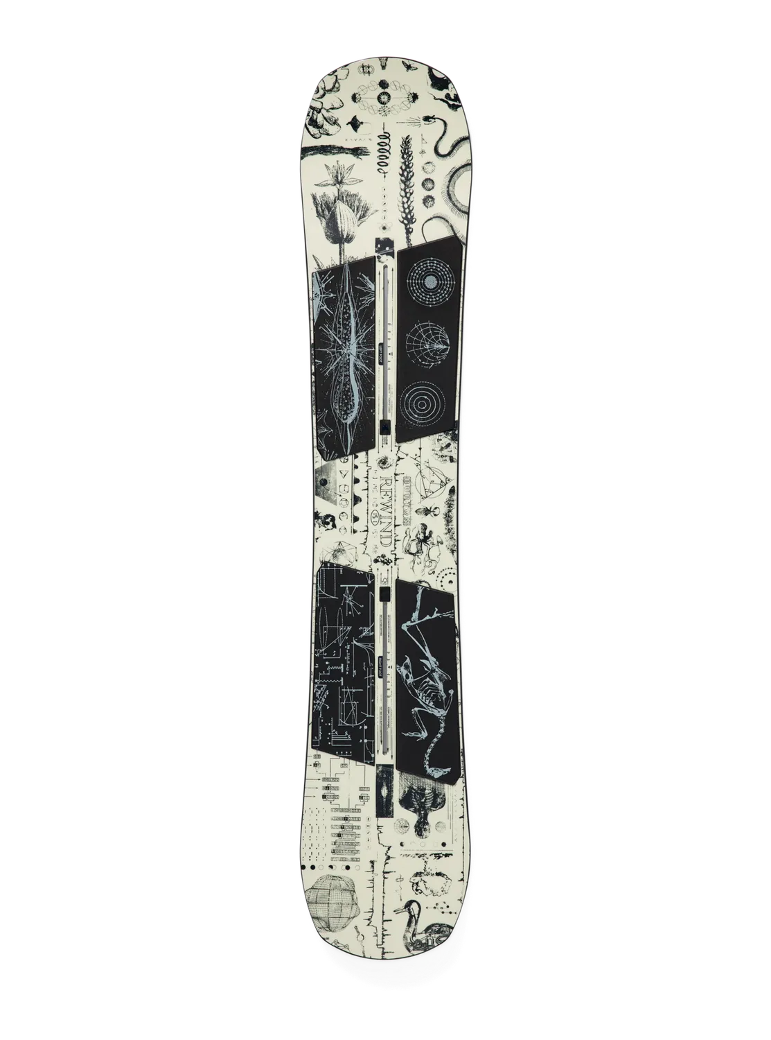 Burton Rewind Camber snowboard 155 poppig