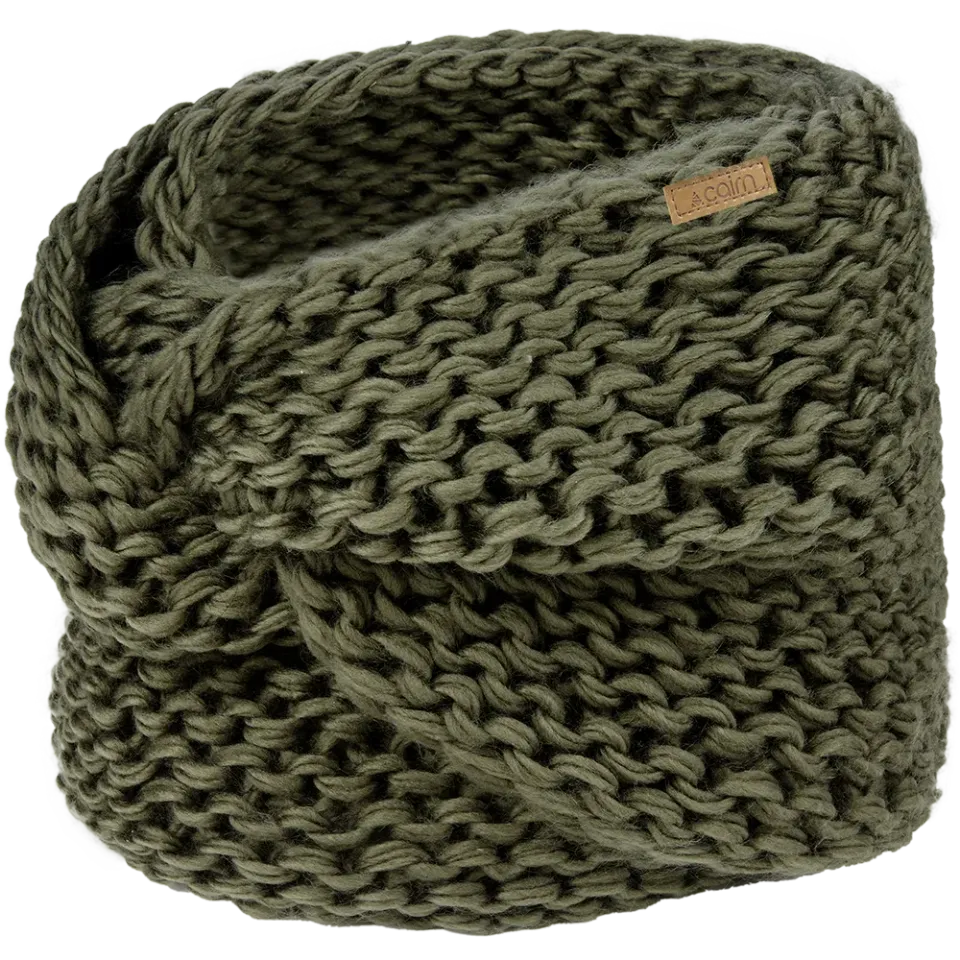 Cairn Olympe Snood halsvärmare khaki återvunnen