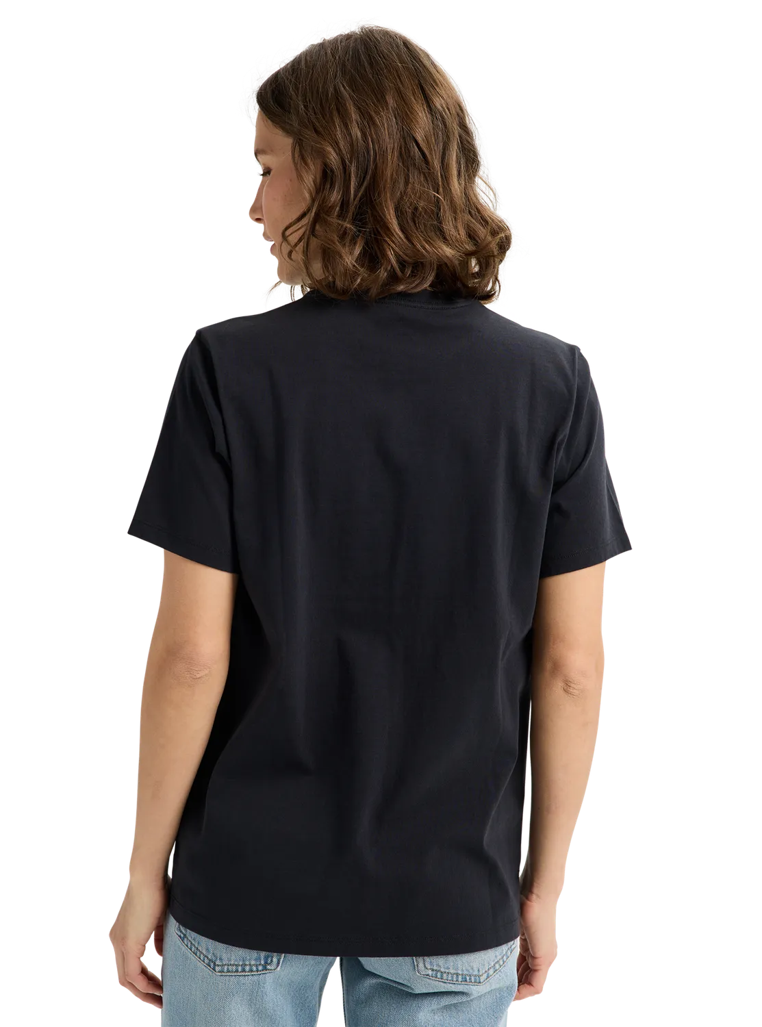 Burton NYC Short Sleeve T-shirt True Black ekologisk bomull