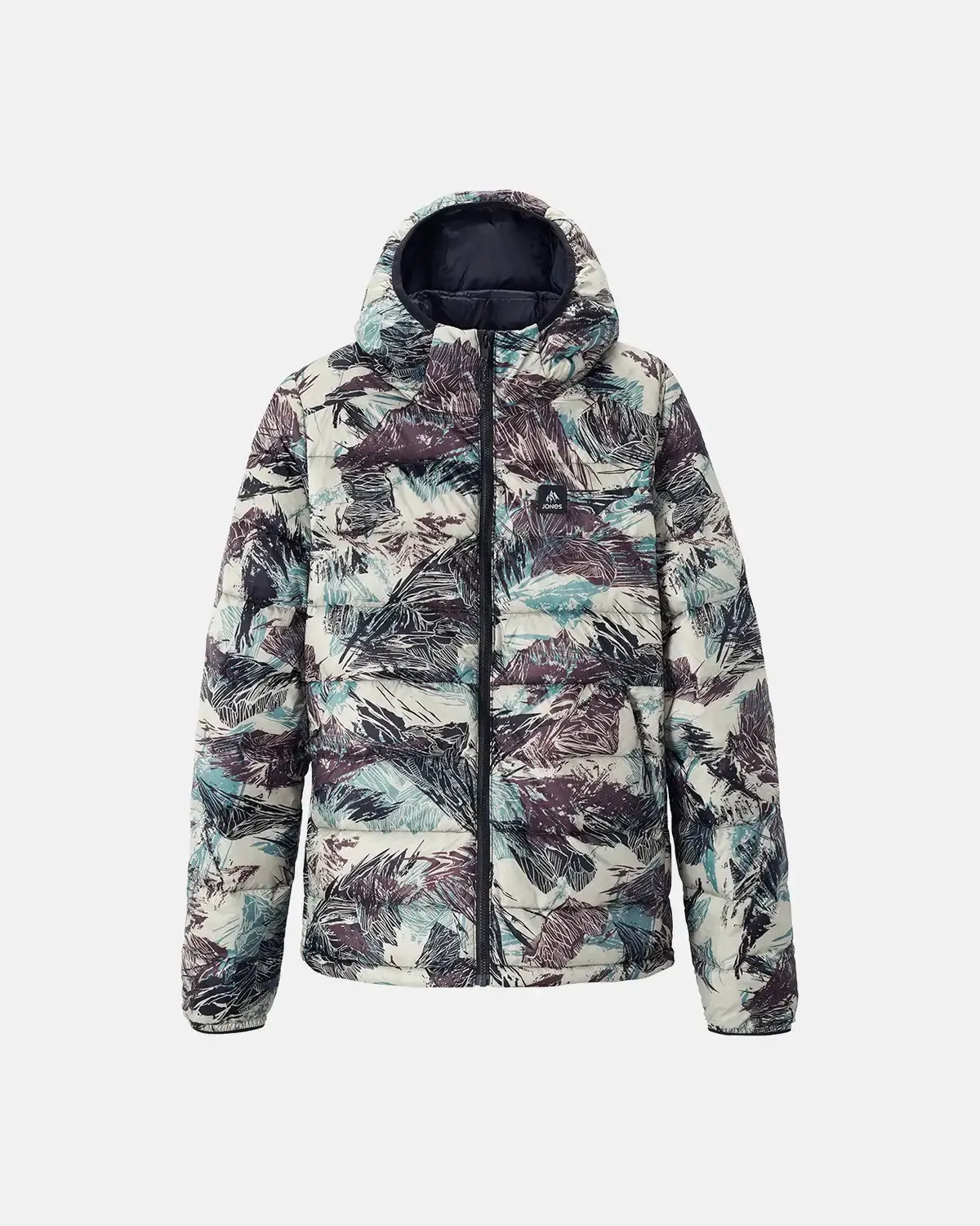 Jones Re-Up Recycled Down Hoodie 2026 dunjacka damsvart