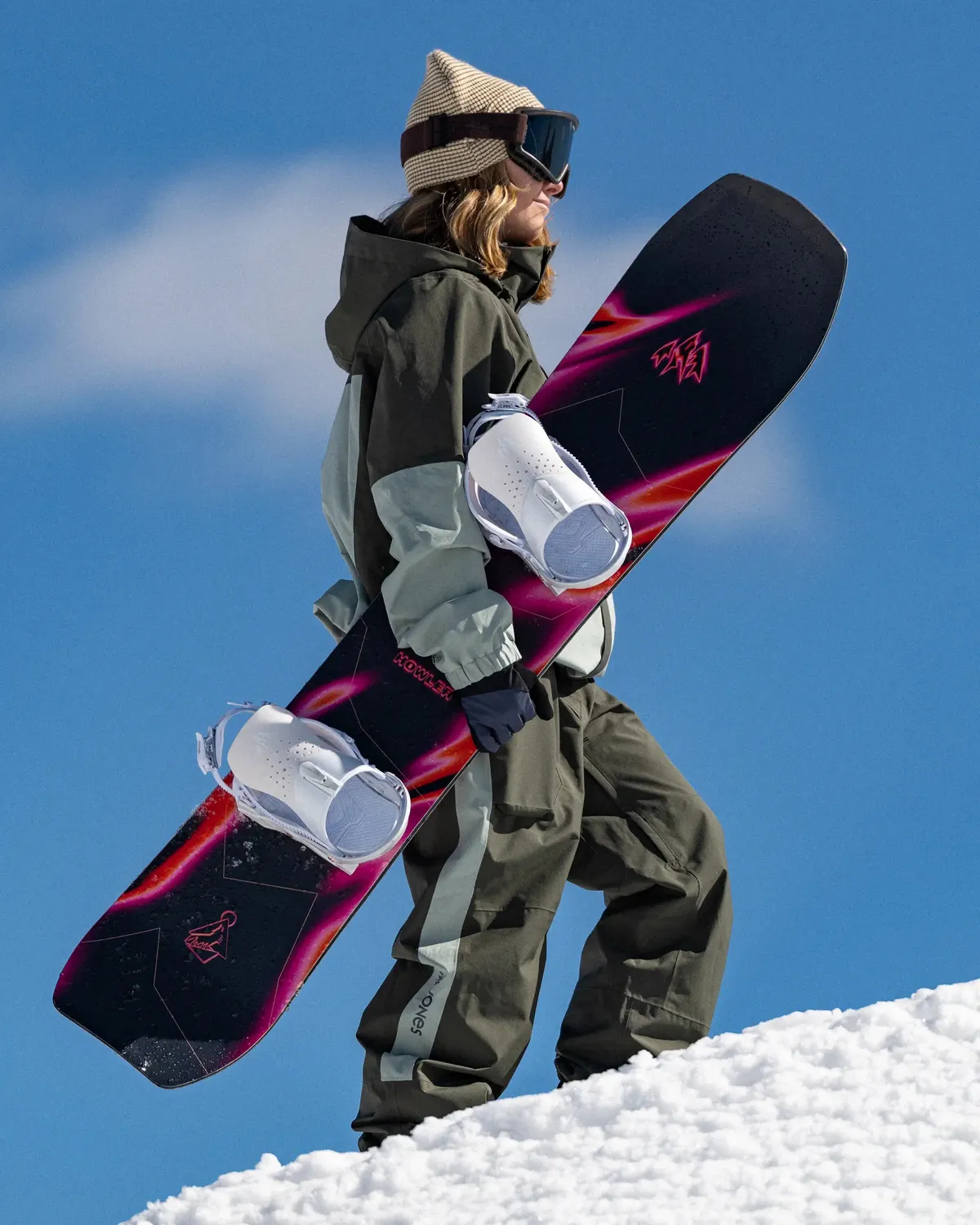 Jones Howler snowboard dam 148 freestyle freeride