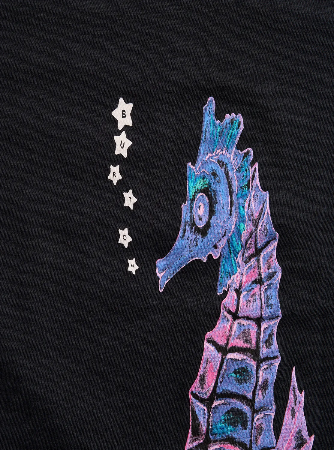 Burton Blossom 27 t-shirt True Black ekologisk