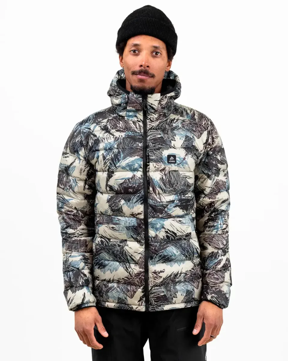 Jones Re-Up Recycled Down Hoodie 2026 dunjacka herrsvart