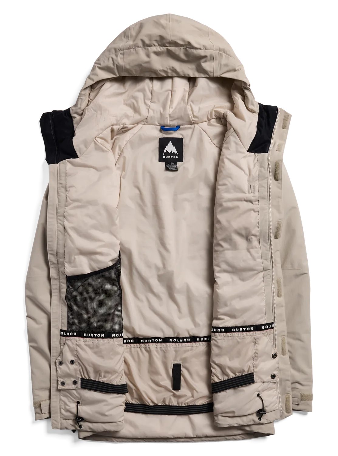 Burton Covert 2L fodrad skidjacka Stone Grey