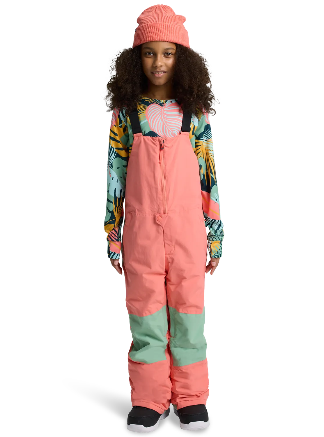 Burton Skylar 2L bib-byxor barn Peach Echo vattentät