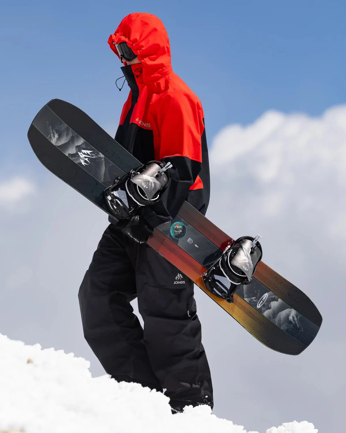 Jones Mountain Twin snowboard 157 allmountain