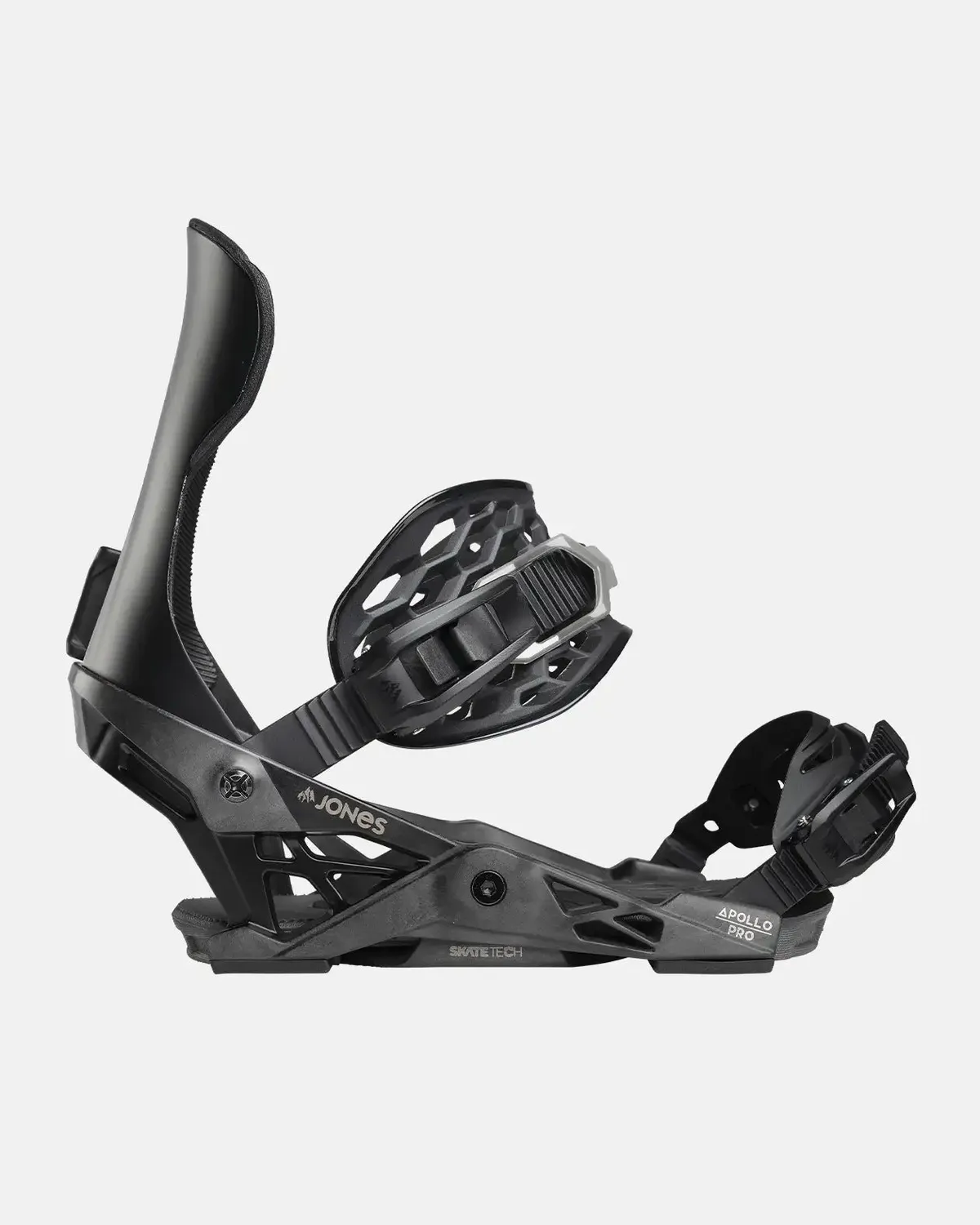 Jones Apollo Pro snowboardbindning Stealth Black M