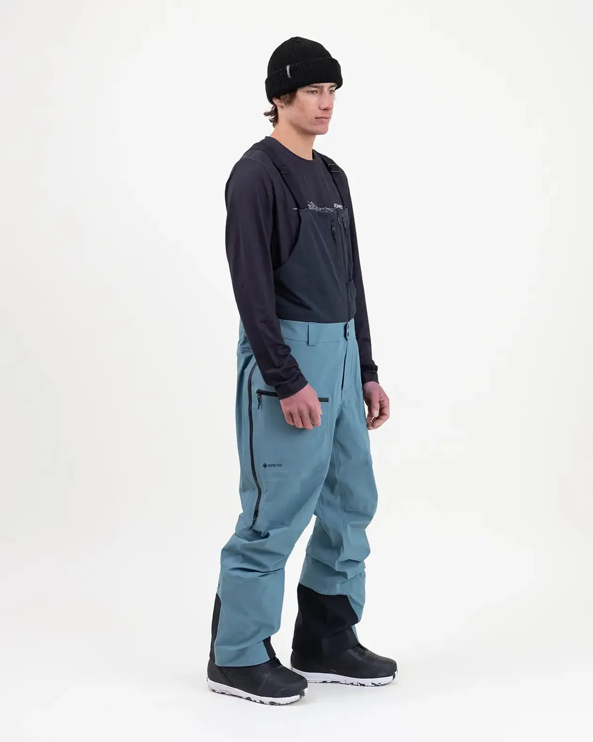 Jones Shralpinist Gore-Tex 3L bib-byxor herr Atlantic Blue