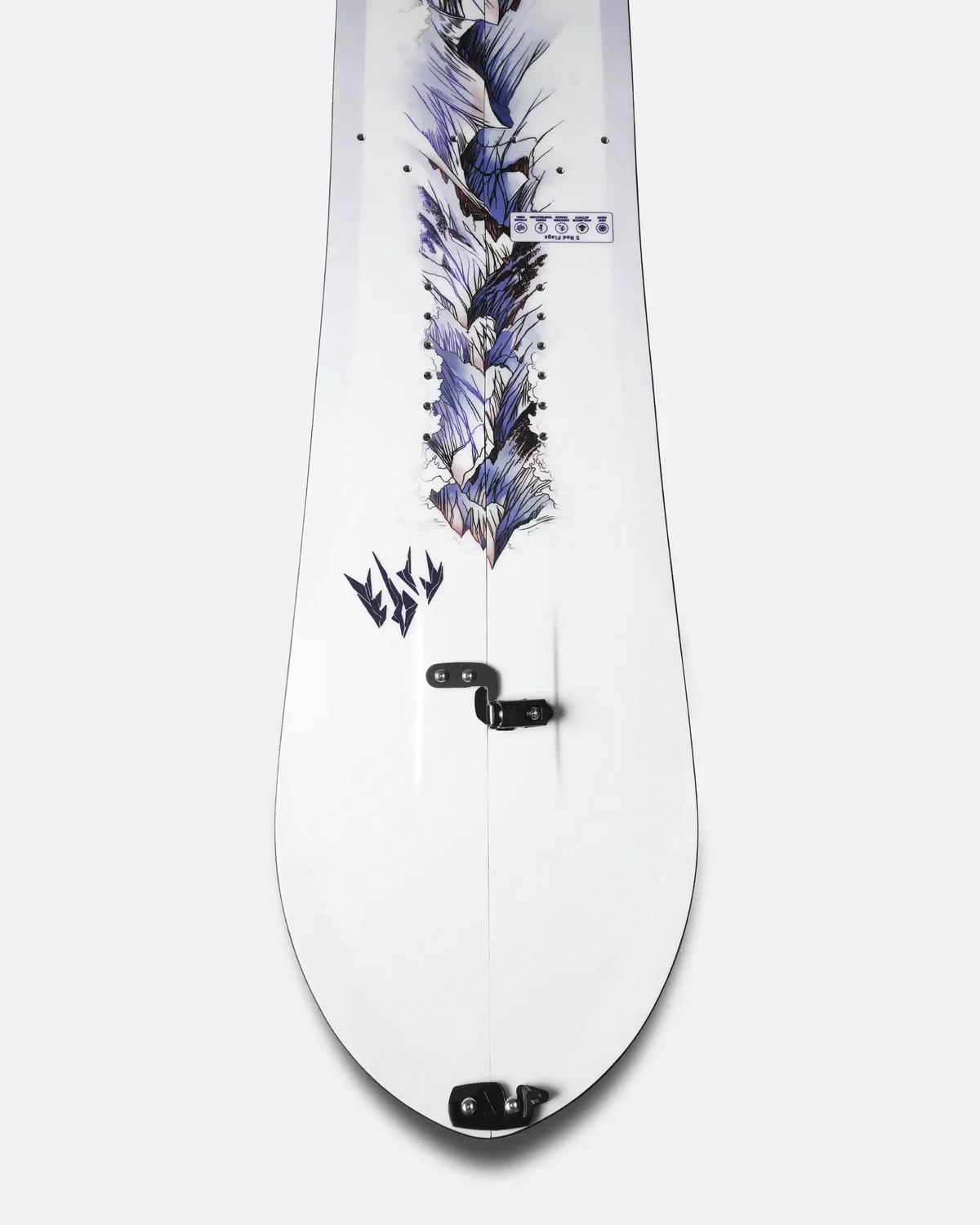 Jones Dream Weaver 2.0 splitboard dam 148 puder